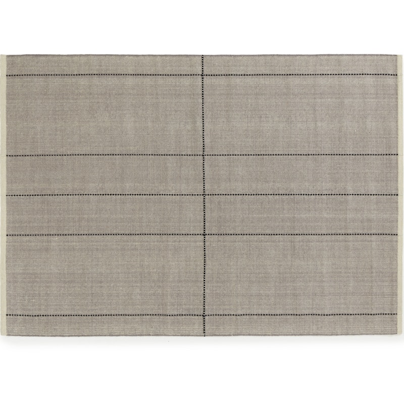 Seam Teppich 170x240 cm, Grau