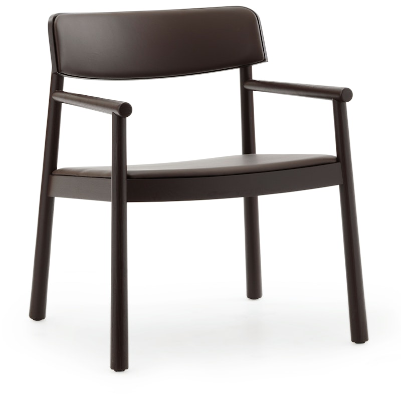 Timb Sessel, Braun / Ultra Leather Chocolate