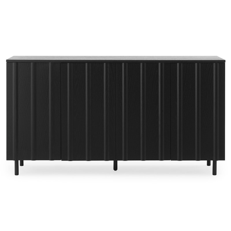 Rib Sideboard, Schwarz