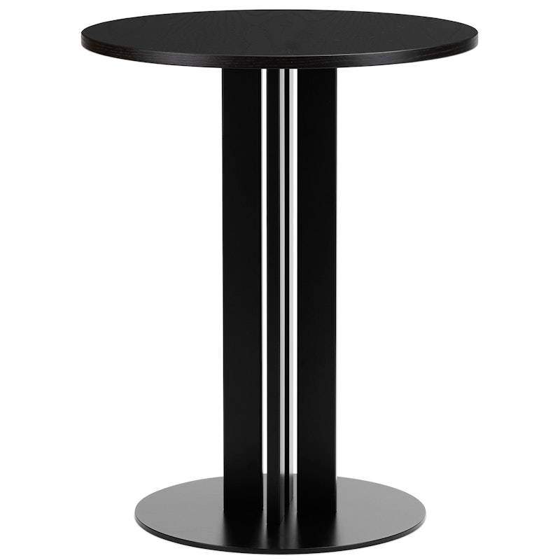 Scala Bistrotisch Ø60 cm, Schwarz Eiche