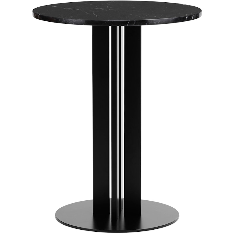 Scala Bistrotisch Ø60 cm, Schwarz Marmor