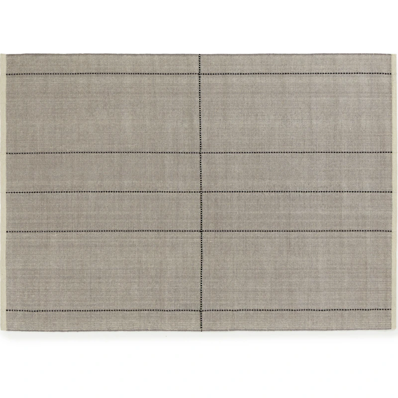 Seam Teppich 170x240 cm, Grau