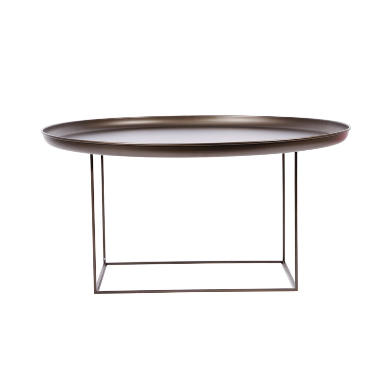 Duke Couchtisch Large Ø90 cm, Bronze
