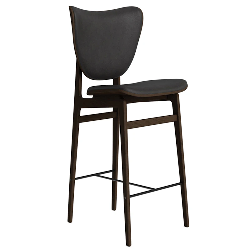 Elephant Bar Stool, Dark Oak / Anthracite