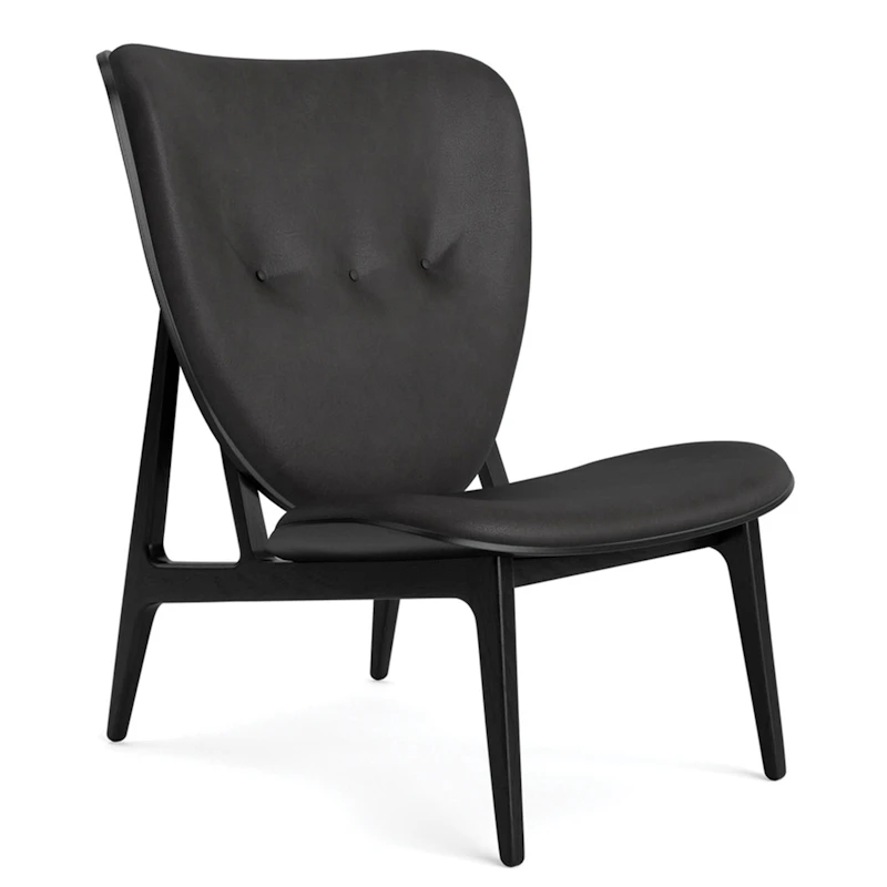 Elephant Loungesessel, Schwarz