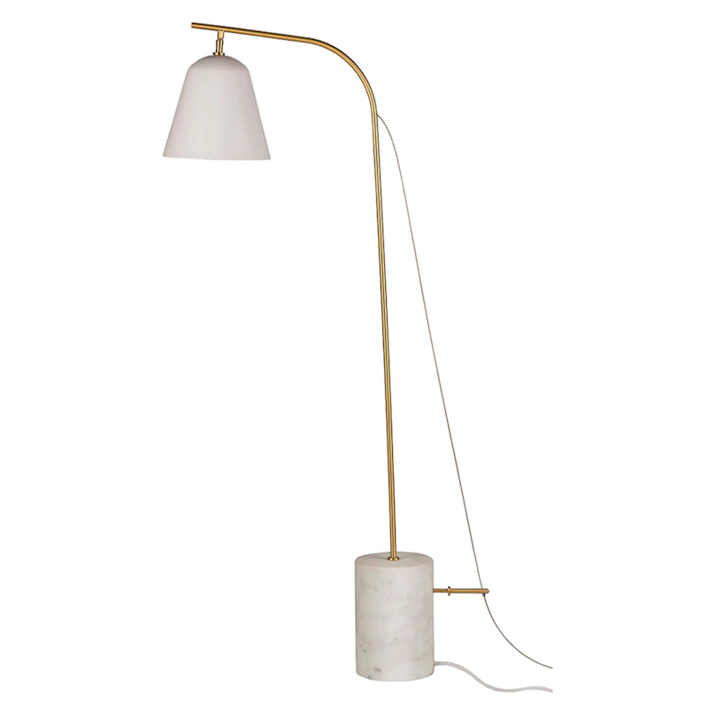 Line One Stehlampe, Weiß