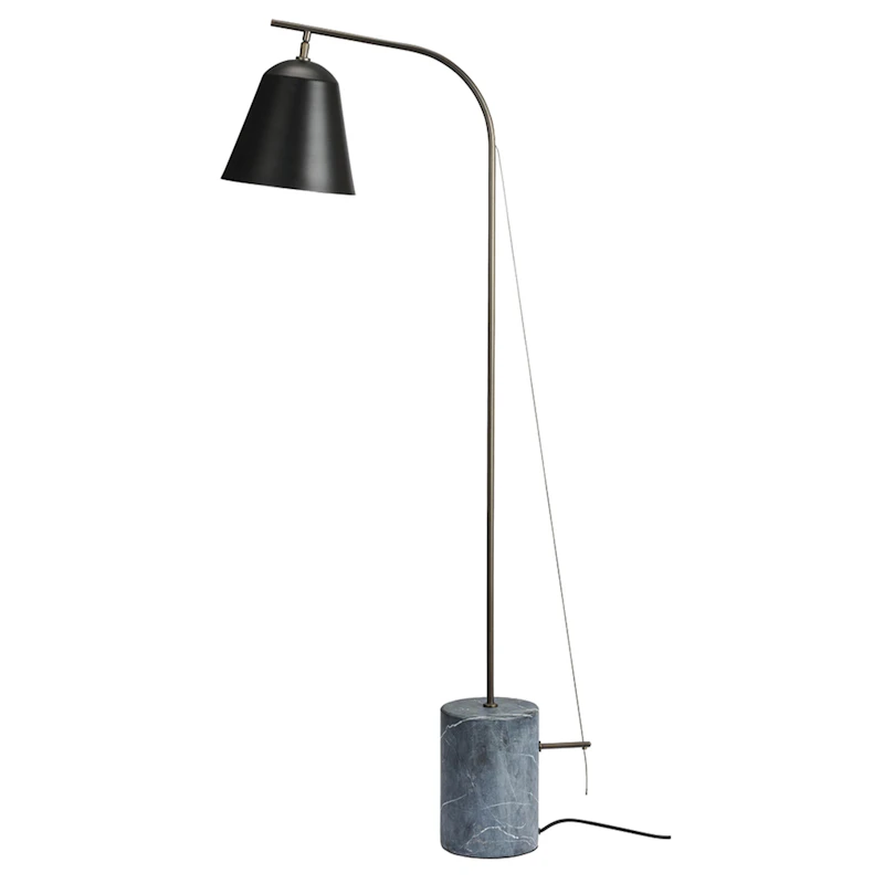 Line One Stehlampe, Schwarz