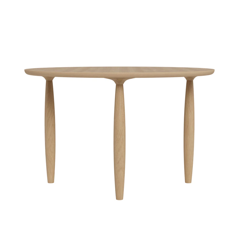 Oku Dining Table Ø120 cm, Natural
