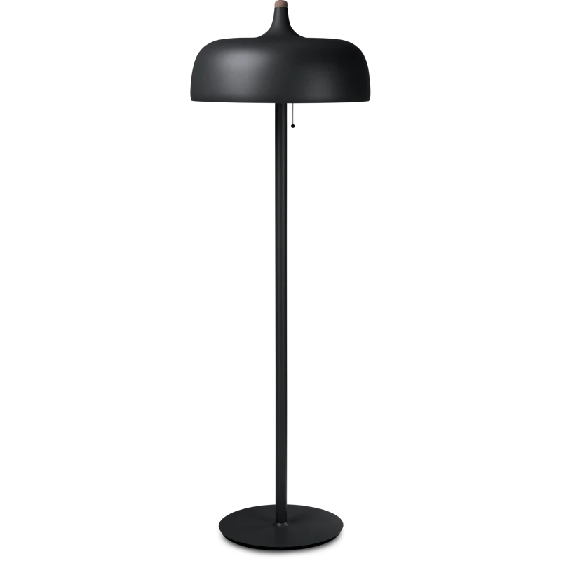 Acorn Stehlampe, Schwarzmatt