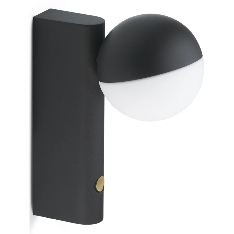 Balancer Mini Wandleuchte, Schwarz