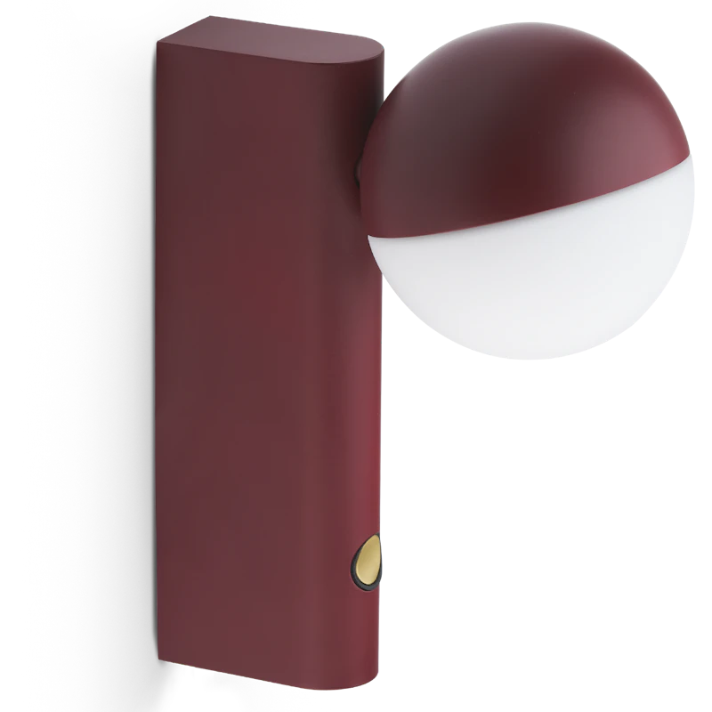 Balancer Mini Wandleuchte, Cherry Red