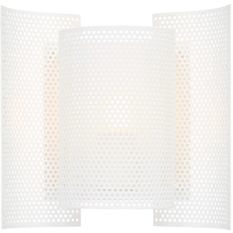 Butterfly Wandleuchte Perforiert, Weiß