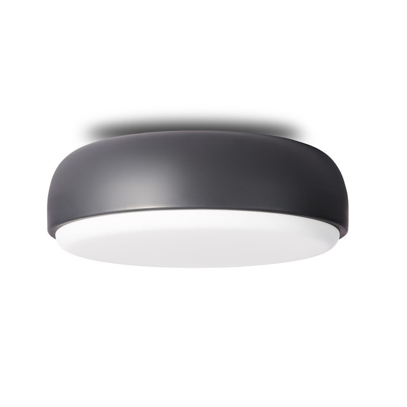 Over Me 40 Ceiling/Wandleuchte, Grau