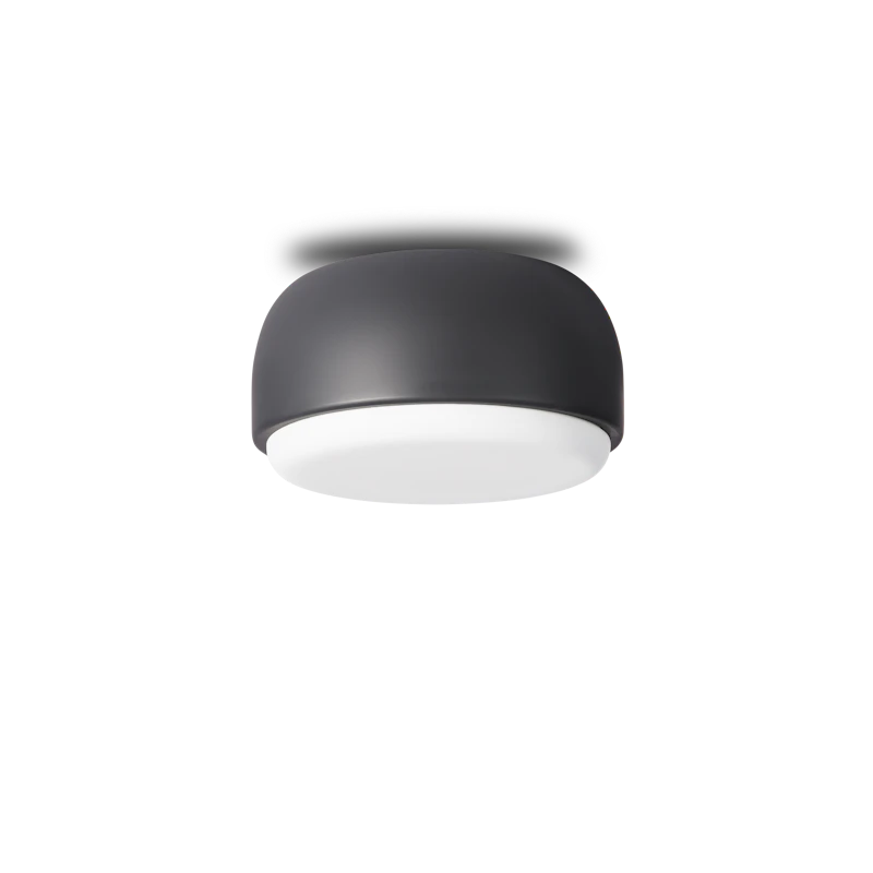 Over Me Wall/Ceiling Lamp Ø20 Dark Grey