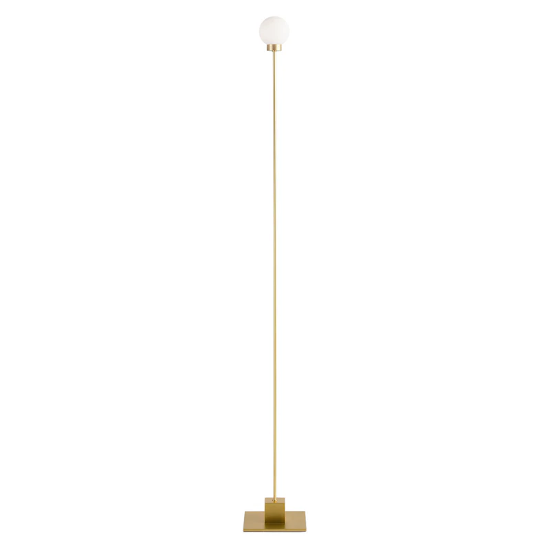 Snowball Stehlampe, Messing
