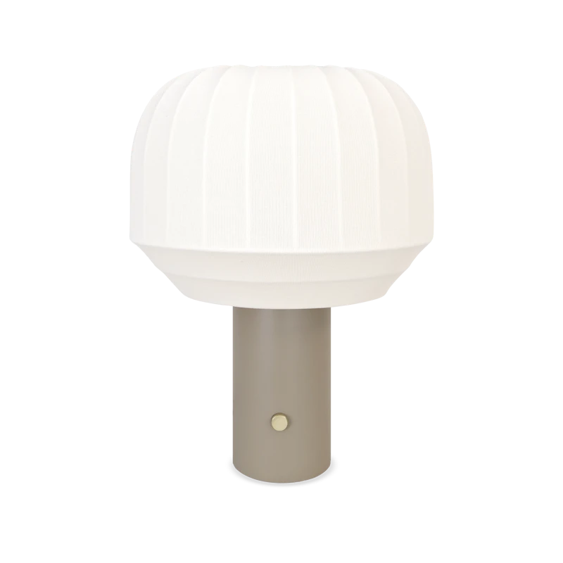 Tradition Table Lamp Grey Beige/White
