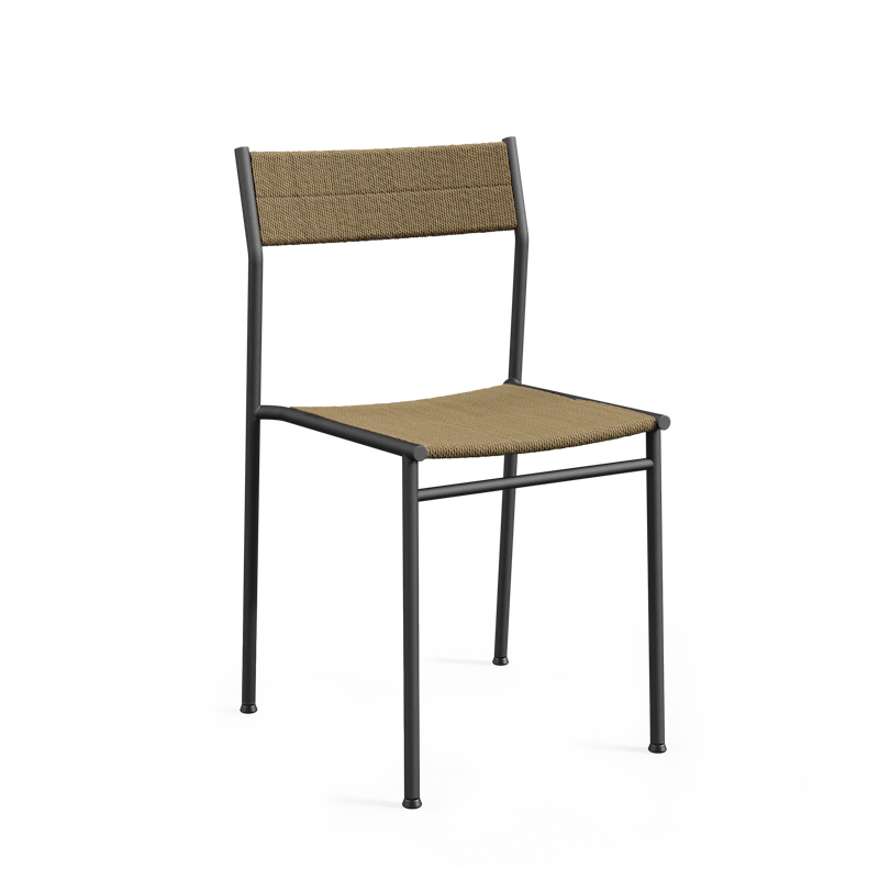 Vev Dining Chair Black/Brown