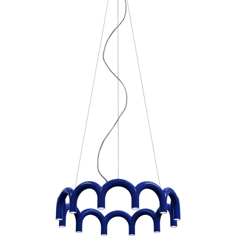 Arch Circle 98 Hängelampe, Blau