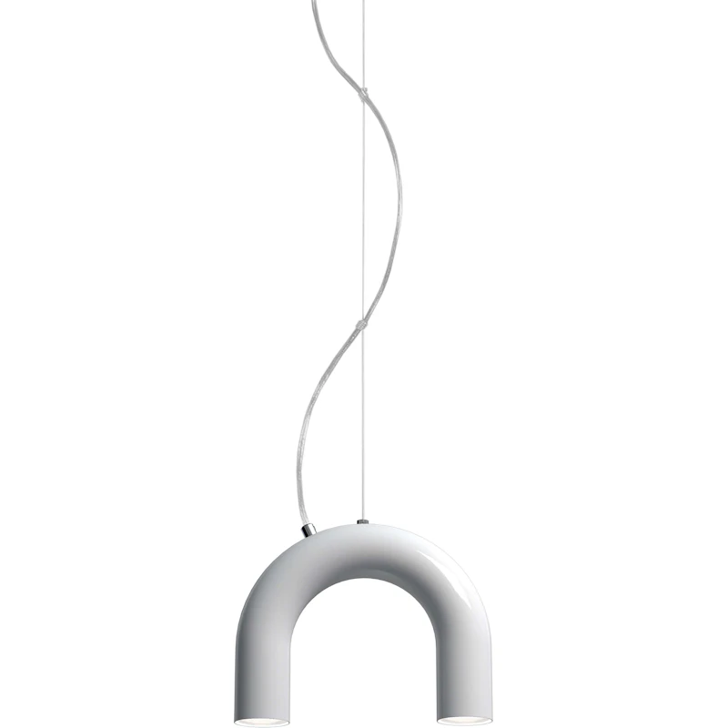 Arch Single Hängelampe, Weiß