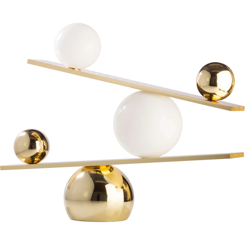 Balance Tischlampe, Messing