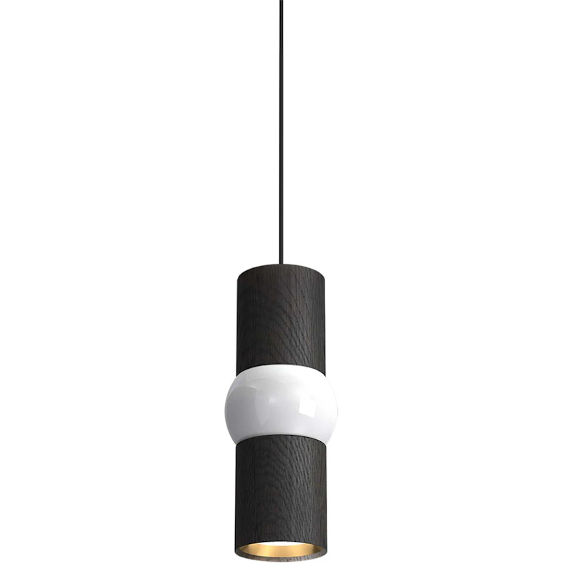 Lightbone Hängelampe Klein, Black Oak