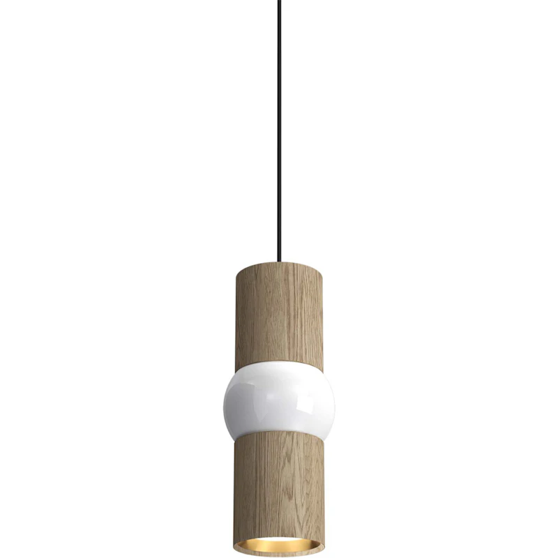 Lightbone Hängelampe Klein, Naturlig Ek