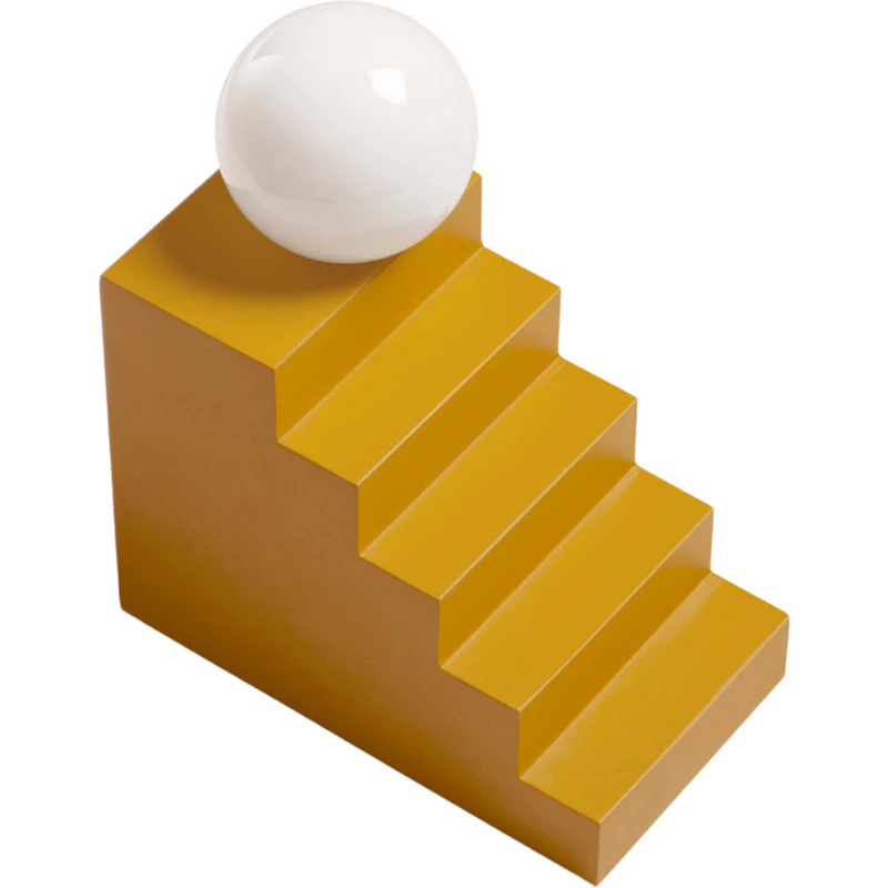 Stair Tischlampe, Gelb