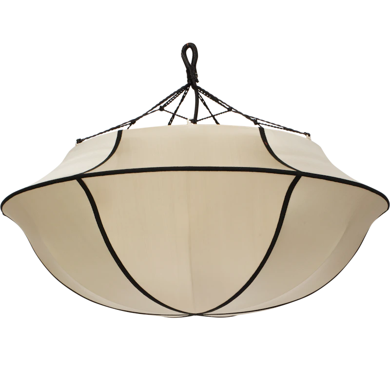 Indochina Lampenschirm Umbrella, Classic / Schwarz