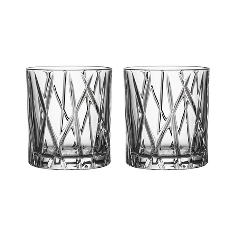 City Whiskey Glas OF 25 cl, 2er-Pack