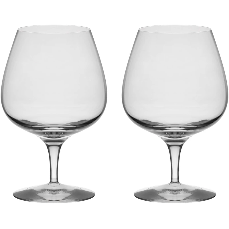 More Kognakglas 33 cl, 2-er Set