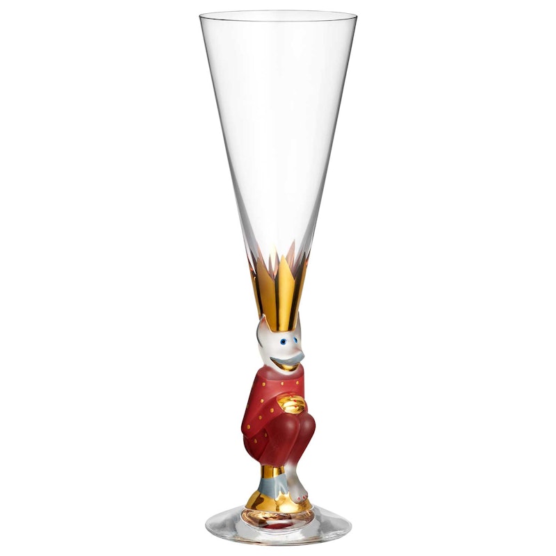 Nobel The Sparkling Devil Champagnerglas 19 cl, Rot