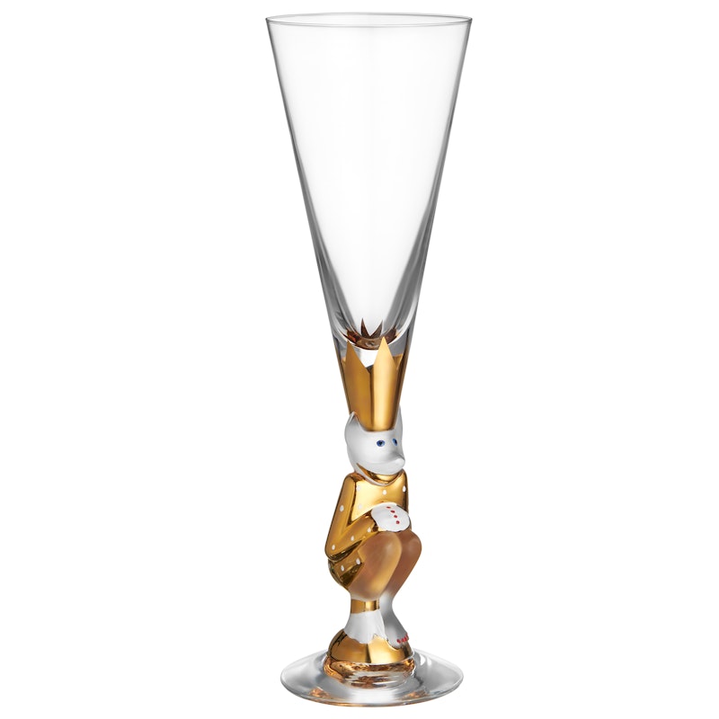 Nobel The Sparkling Devil Champagnerglas 19 cl, Gold