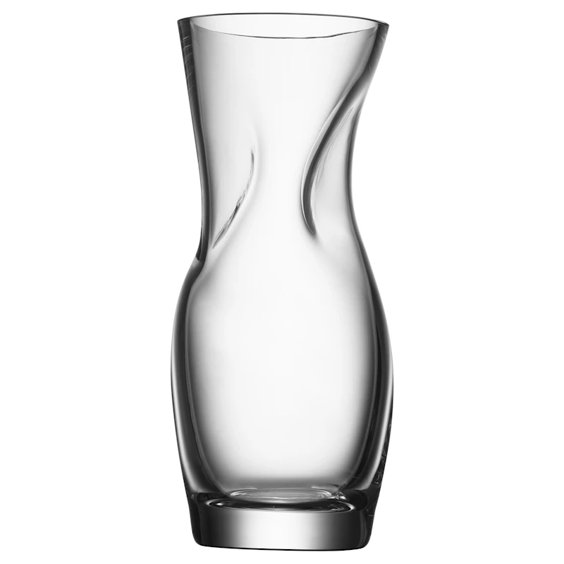 Squeeze Vase 23 cm, Transparent