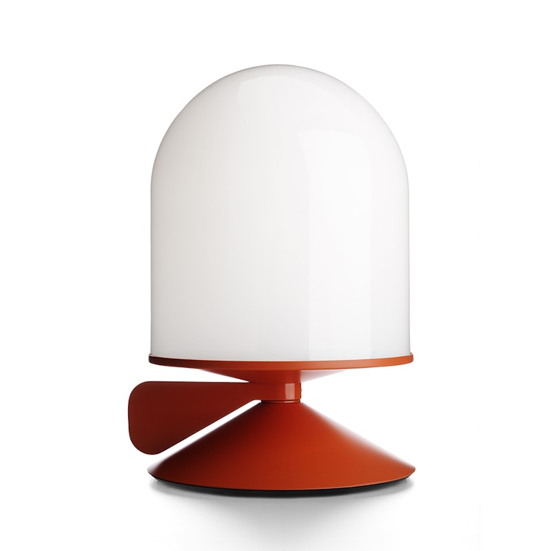 Vinge Tischleuchte mit Dimmer, Orange/opalglas