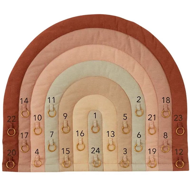 Rainbow Adventskalender 50x60 cm, Choko