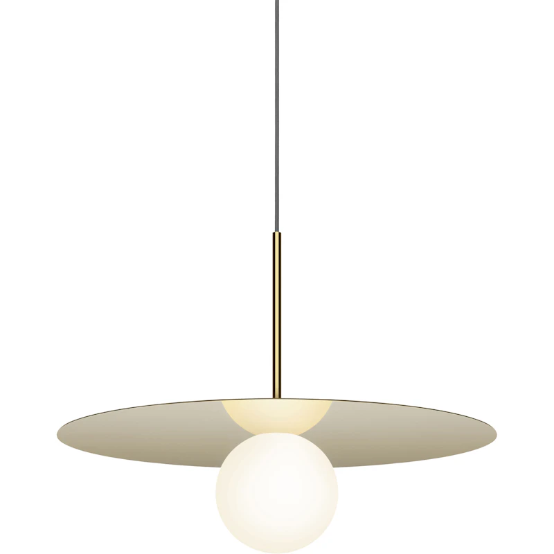 Bola Disc Hängelampe 45,7 cm, Messing