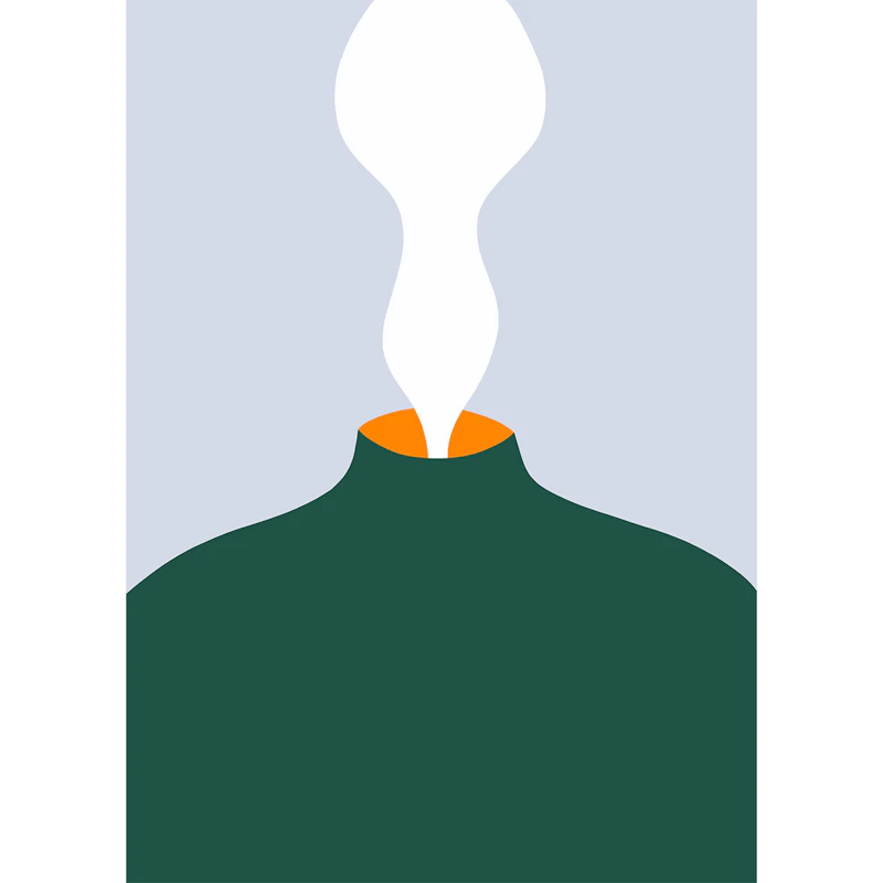 Fumee- 30X40 Poster 50x70 cm