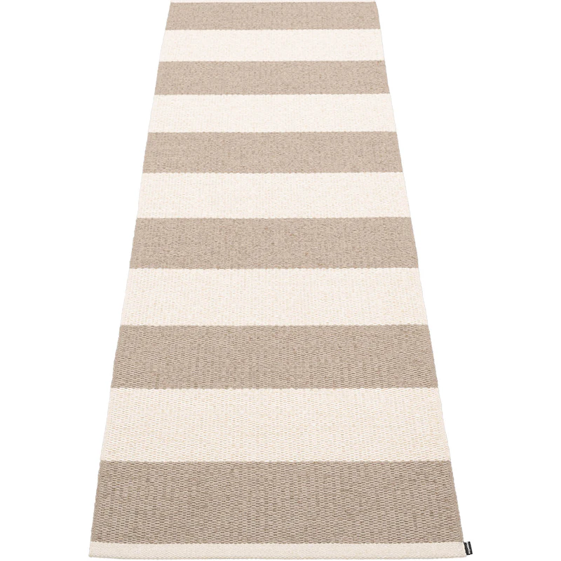 Bob Teppich 70x225 cm, Schlamm/Vanilla