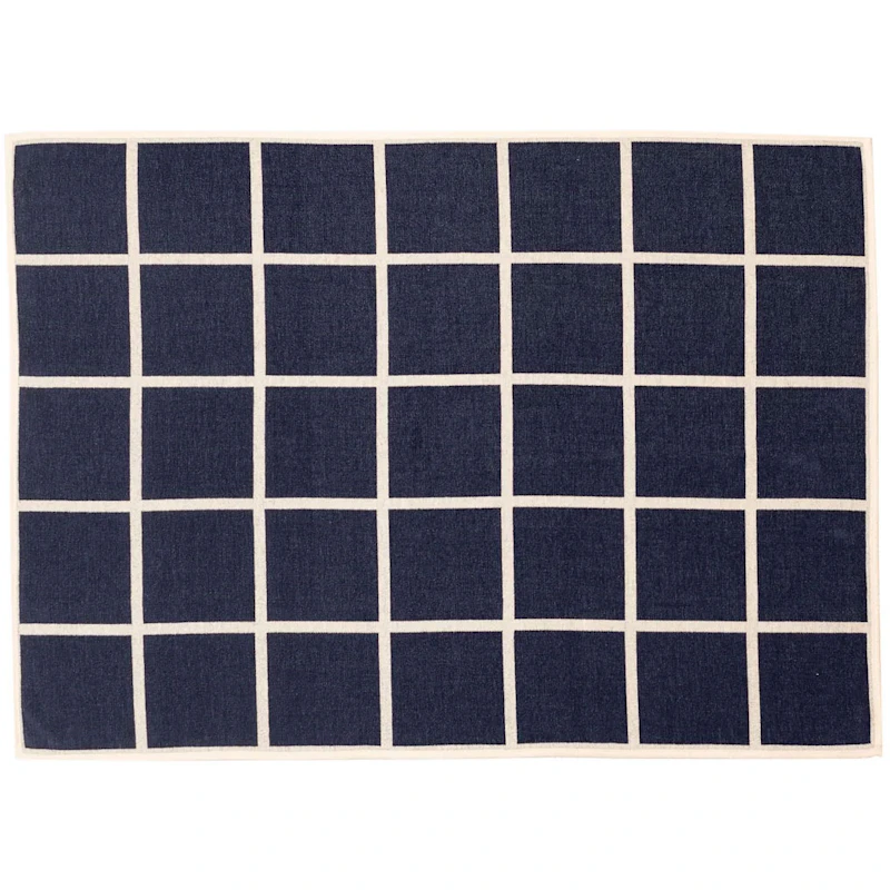 Criss Decke 140x200 cm, Dunkelblau
