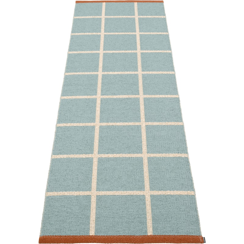 Criss Kunststoffmatte Haze / Cream / Rust, 70x225 cm