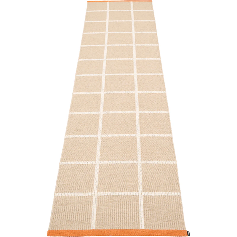 Criss Kunststoffmatte Beige / Vanilla / Pale Orange, 70x300 cm