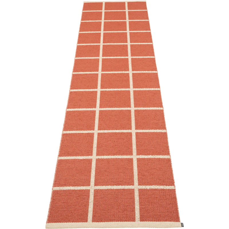 Criss Kunststoffmatte Brick / Cream, 70x300 cm