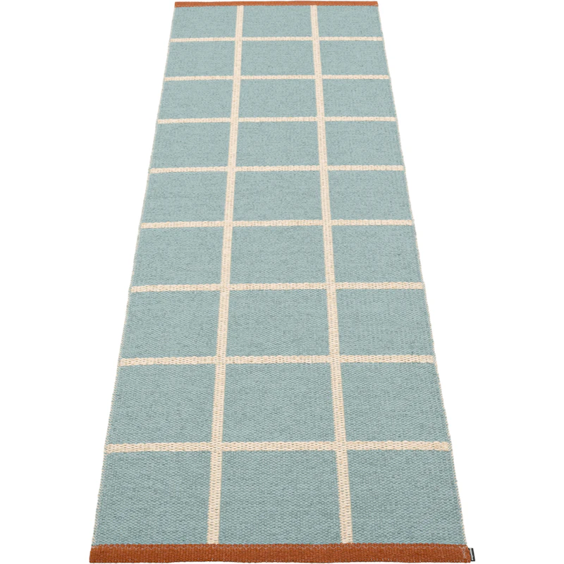 Criss Kunststoffmatte Haze / Cream / Rust, 70x225 cm