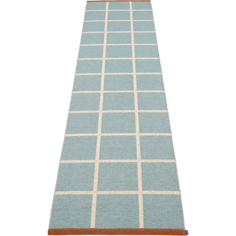 Criss Kunststoffmatte Haze / Cream / Rust, 70x300 cm