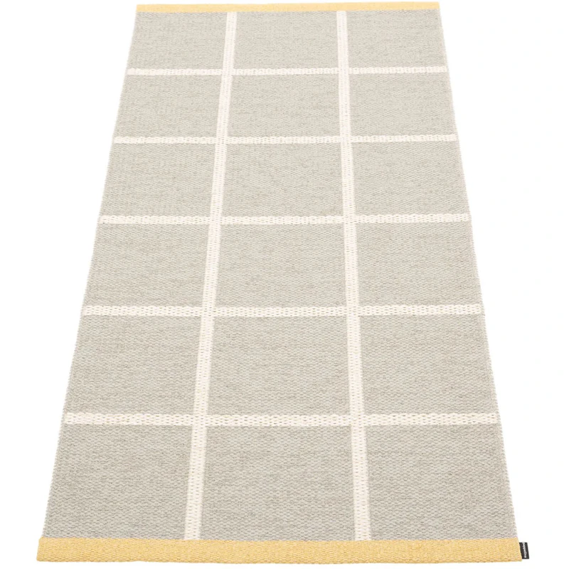 Criss Kunststoffmatte Linen / Vanilla / Pale Yellow, 70x150 cm