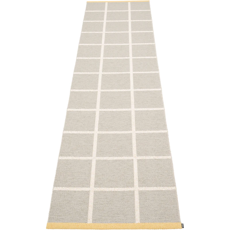 Criss Kunststoffmatte Linen / Vanilla / Pale Yellow, 70x300 cm