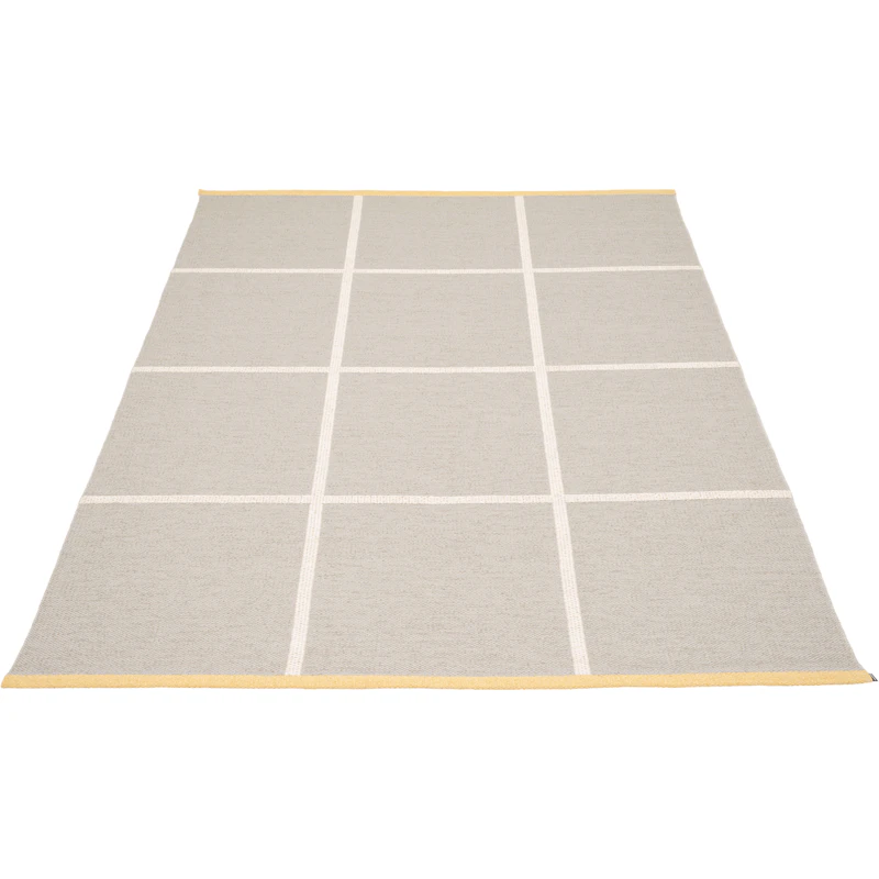 Criss Kunststoffmatte Linen / Vanilla / Pale Yellow, 180x260 cm