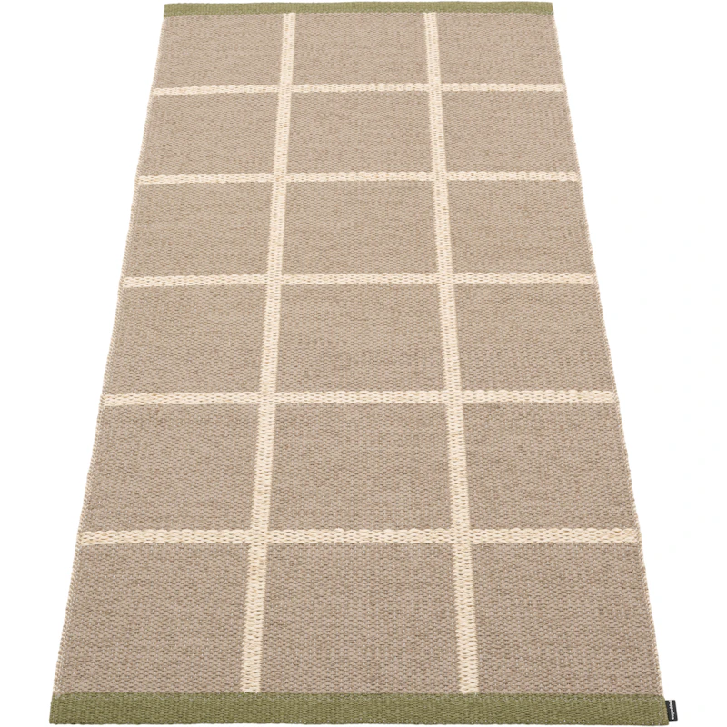 Criss Kunststoffmatte Potato / Cream / Pine, 70x150 cm