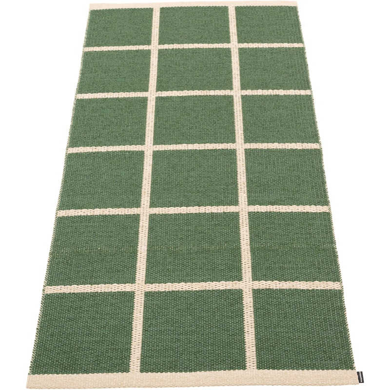 Criss Kunststoffmatte Leaf / Cream, 70x150 cm