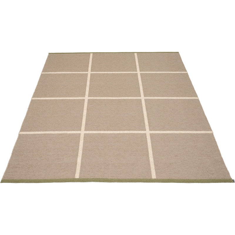 Criss Kunststoffmatte Potato / Cream / Pine, 180x260 cm